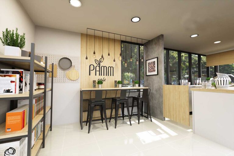 ออกแบบคาเฟ่, ออกแบบร้านกาแฟ, ออกแบบภายใน