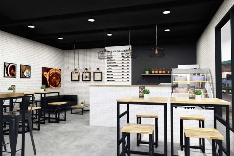 รับออกแบบร้านกาแฟ-คาเฟ่-ร้านนม-ร้านชานมไข่มุก-11